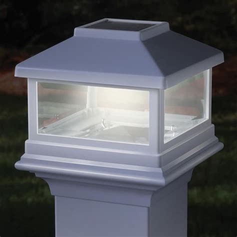 solar deck post lights|Solar Deck Lights at Lowes.com.